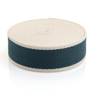 Two-Tone Cotton Poly Webbing Strap – Heavy Duty Bag Craft Belt (1.5 Inch) image 16