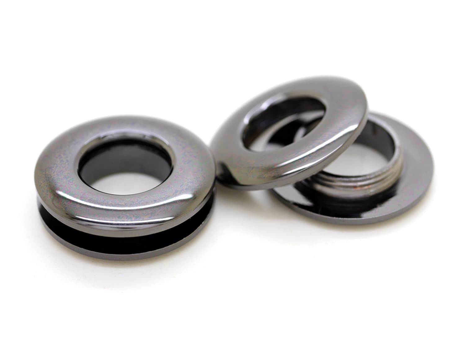 4sets 8mm Hole Metal Screw Rings Grommet Quality Polished Etsy