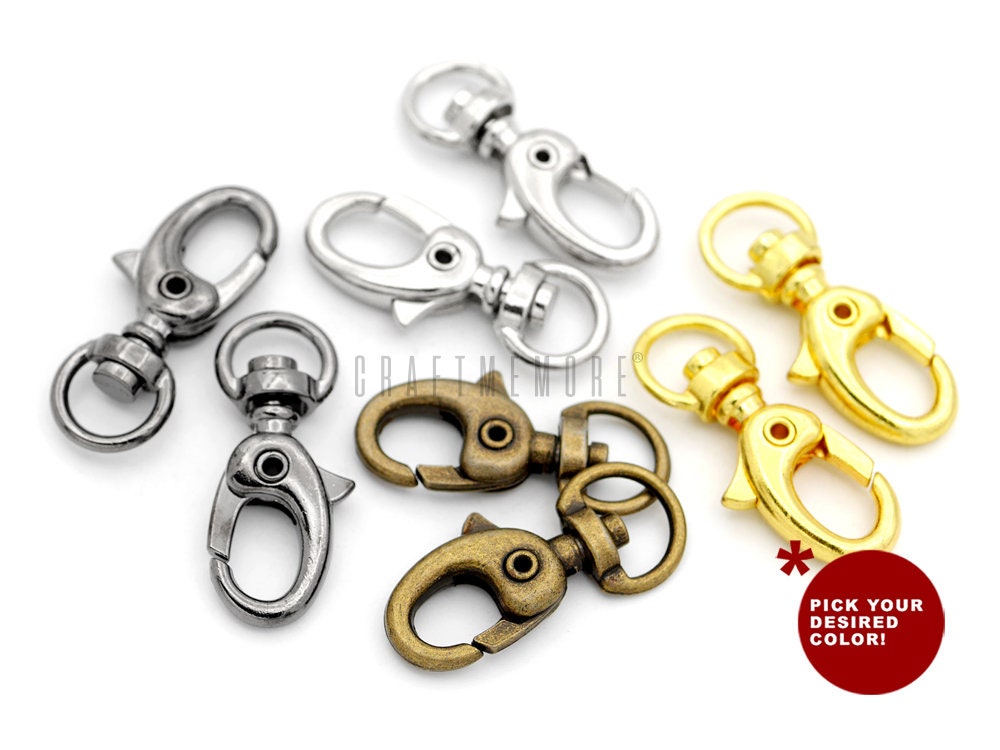 Großhandel 20pcs Karabinerverschlüsse Swivel Trigger Clips Karabinerhaken Großhandel 20pcs Karabinerverschlüsse Swivel Trigger Clips Karabinerhaken