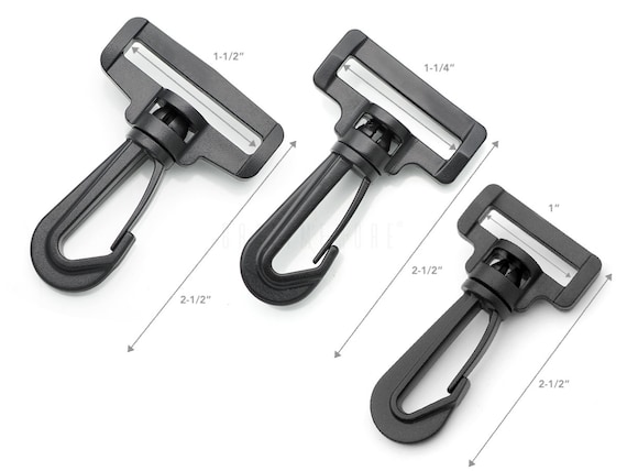 Plastic Snap Hook Swivel Push Gate Clip Lobster Claw Clasp Purse Hardware 6  Pcs -  Canada