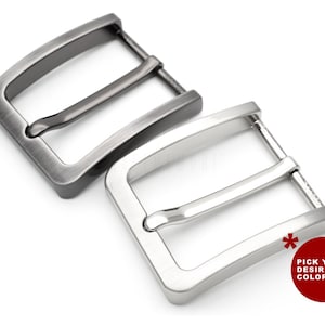 1.5 Inches Belt Buckle Single Prong Belt Buckle for Replacement DIY Leather Craft #HUA05773