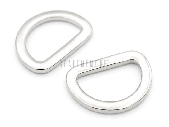  CRAFTMEMORE 5/8 Inch (Inside Width) D-Rings with