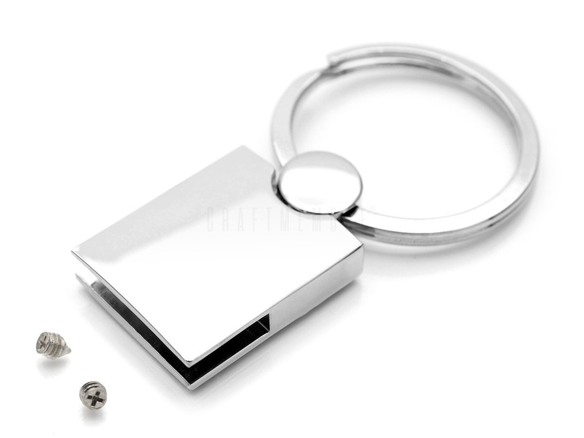 Split Rings Key Ring Keyring Keychain Key Chain Findings Claps Silver Link  50pc