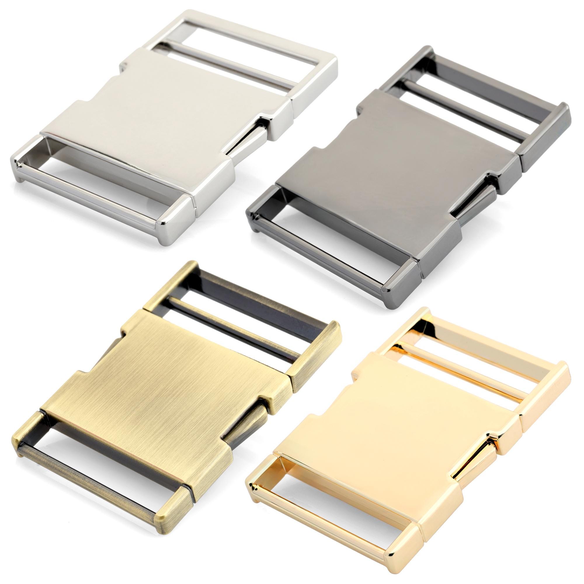 Metal Quick Release Buckle for Straps – Bag, Belt, Backpack, Collar ...