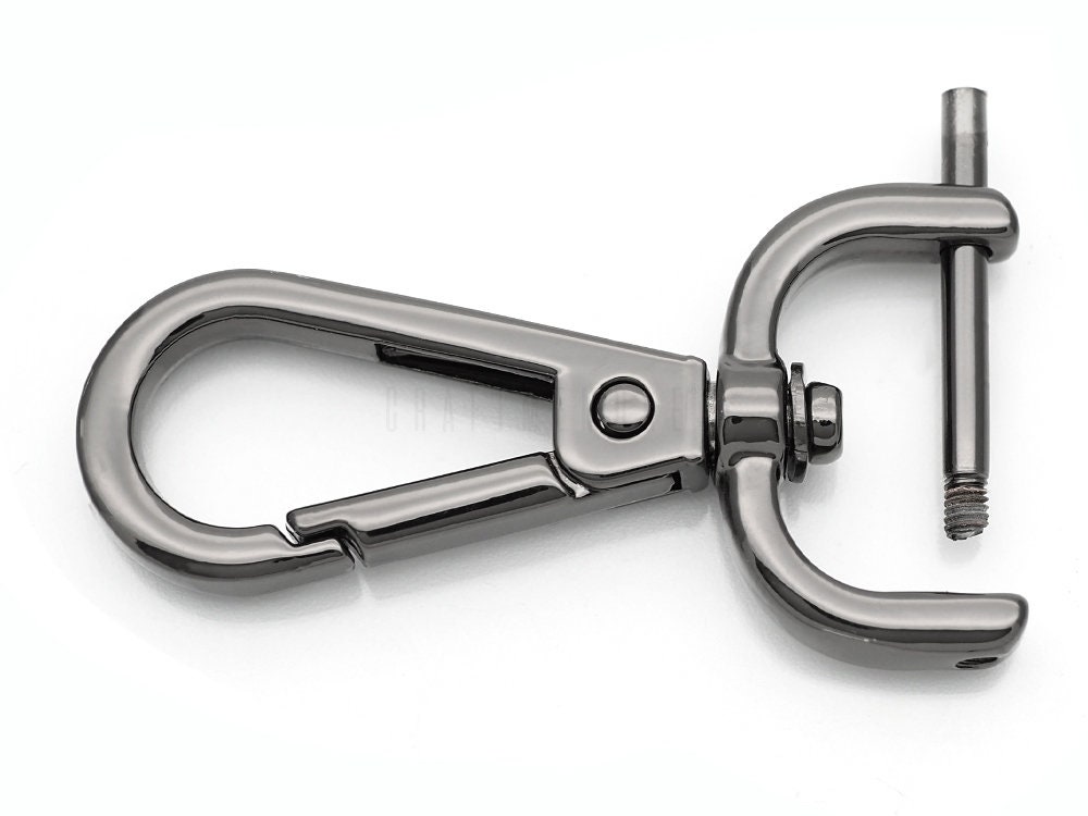 50-100 Pcs Swivel Snap Hooks Connector,360 Swivel Joint,silver Keychain Hook  Hardware DIY Accessories 