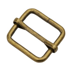 10 Stück Triglide Metall Schiebeschnalle 3/4" - Gurtversteller für Gürtel & Taschen, 10 Stück Bild 4