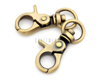 Bag Clasps Lobster Swivel Trigger Clips Snap Hook For 15 20 25 30 40mm Strapping - Foto 1
