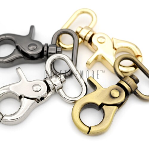 2pcs Swivel Trigger Snap Hook Metal Lobster Claw Clasps Purse Etsy