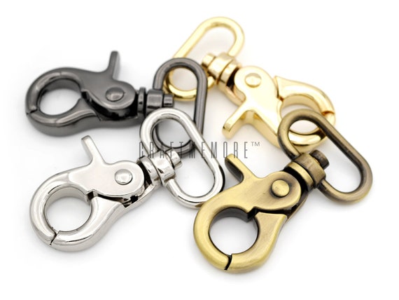 2pcs Swivel Trigger Snap Hook Metal Lobster Claw Clasps Purse Clips  Accessories VTHO -  Canada