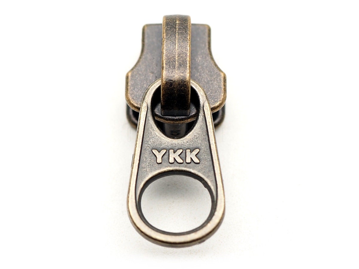 10 Pack YKK Zipper Pulls, Metal Teeth Zipper Repair (#3, #5) - Etsy