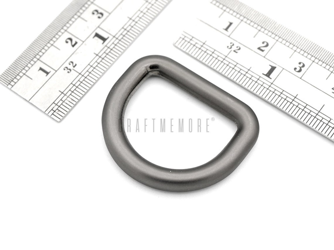 4pcs Matte Black D-Ring High Quality D-rings Loop Ring for | Etsy