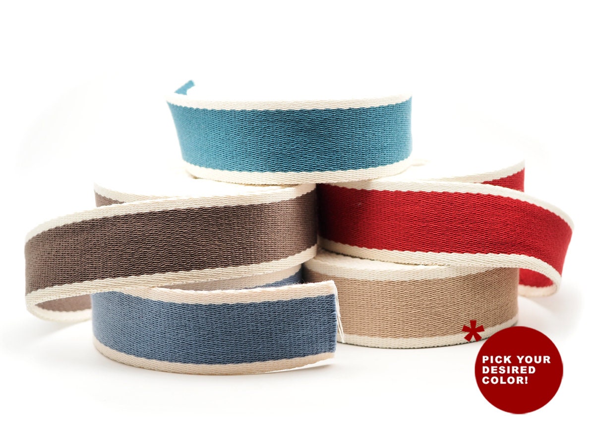 High Quality 1.5 Wide Canvas Webbing Roll Strap for Belts, Bags