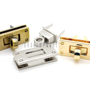 1-3/8&quot; Twist Locks Purse Closure Clasp Turn Lock for Bag Purse Making Accessories L70