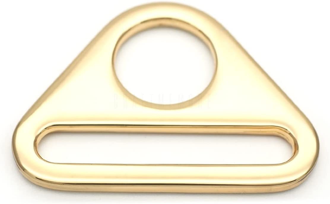 D Ring mit Steg 40mm gold