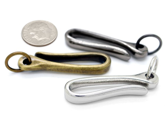 2 Sets CH Hook Clip + 13 Snake chain + 1 keyring 4 money clip Key Wallet  Pocket - AliExpress