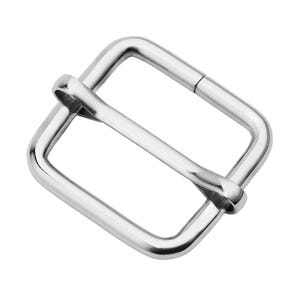 10 Stück Triglide Metall Schiebeschnalle 3/4" - Gurtversteller für Gürtel & Taschen, 10 Stück Silber