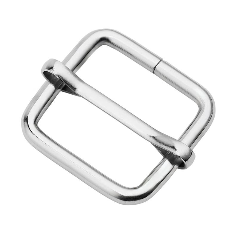 10 Stück Triglide Metall Schiebeschnalle 3/4" - Gurtversteller für Gürtel & Taschen, 10 Stück Silber