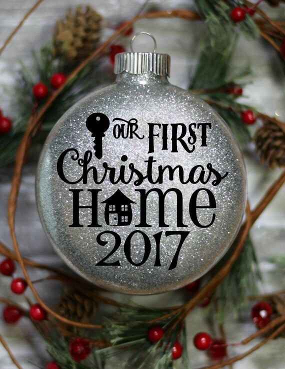 First Home Ornament First Christmas New Home Ornament Etsy