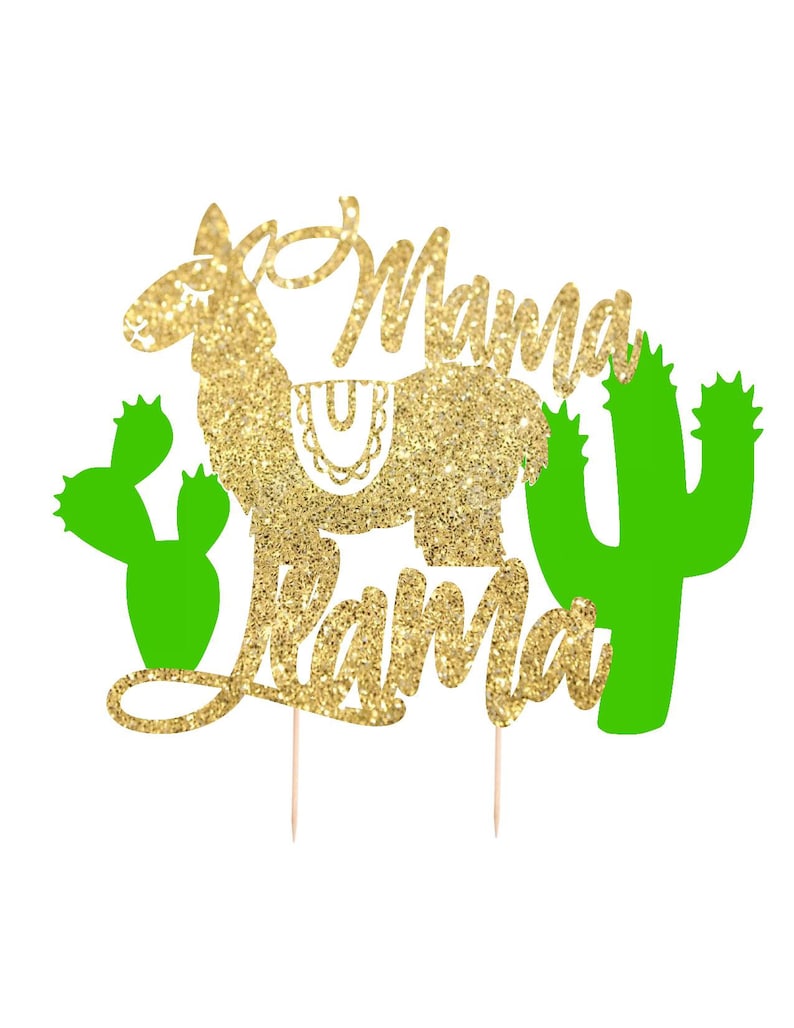 llama baby shower Mama Llama Cake Topper Cactus Baby Shower llama party Baby Llama Fiesta Baby Shower