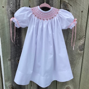 Hand smocked Baby Dress 24 mo