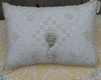 Ring Bearer Pillow-Vintage