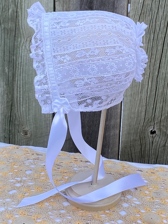 Heirloom Bonnet 3-6m