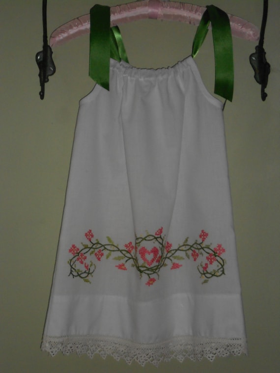 lace pillowcase dress Vintage Pillowcase Dress