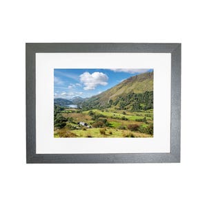 Impressão emoldurada de paisagem de Snowdonia North Wales
