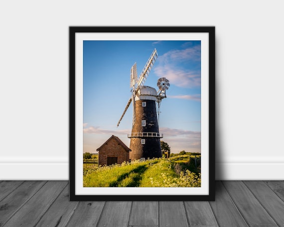 Vintage LNER Norfolk Broads Windmill Railway Poster A3//A2//A1 Print