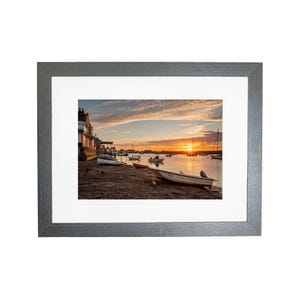 Wells Next The Sea Norfolk Coast Sunset Framed Landscape Photo