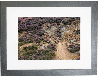 Parys Mountain Anglesey North Wales Landscape Framed Photo