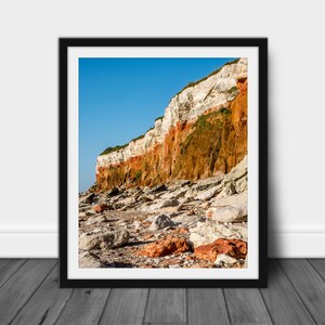 Hunstanton Cliffs Lighthouse Norfolk Coast Landscape Set Of 4 Poster Print Bundle Deal image 4