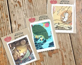 Hand-cut Miniprint Bundle