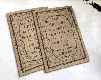 The Gherkin & Sardine - an illustrated, handmade Poetry Zine