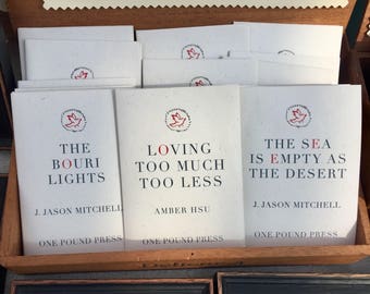 Mini Poetryzines (x 3)