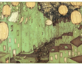 Signed Archival Prints: Fish City