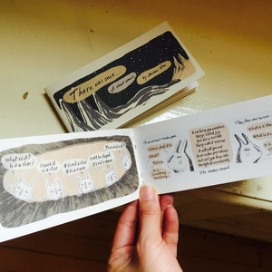 Mini-Zine Bundle handmade illustrated poetry zines and mini-comic image 5