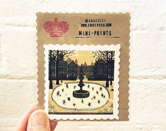 Miniprint: Ice Skaters
