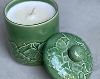 Ivy Jar Soy Candle - Citronella Fragrance