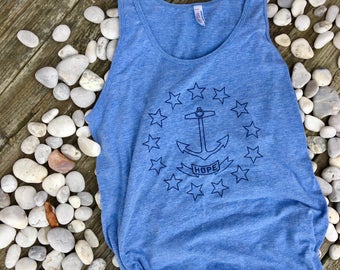 The Hope Tank - Baby Blue Tank