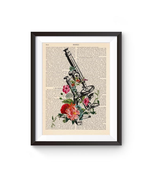 Bernard Buffet, Le Microscope, 1968, Lithographie Couleur en vente sur