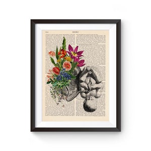 Impresión de feto, impresión de placenta, regalo de embarazo, arte para bebés, arte médico, anuncio de bebé, regalo para futuras mamás, futura mamá, arte de embarazo