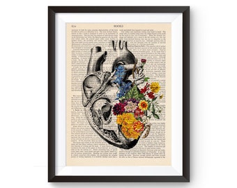 Heart Print, Medical Print, Human anatomy art, Medicine Graduate, Medical Schools, Medical Print, Doctors' day