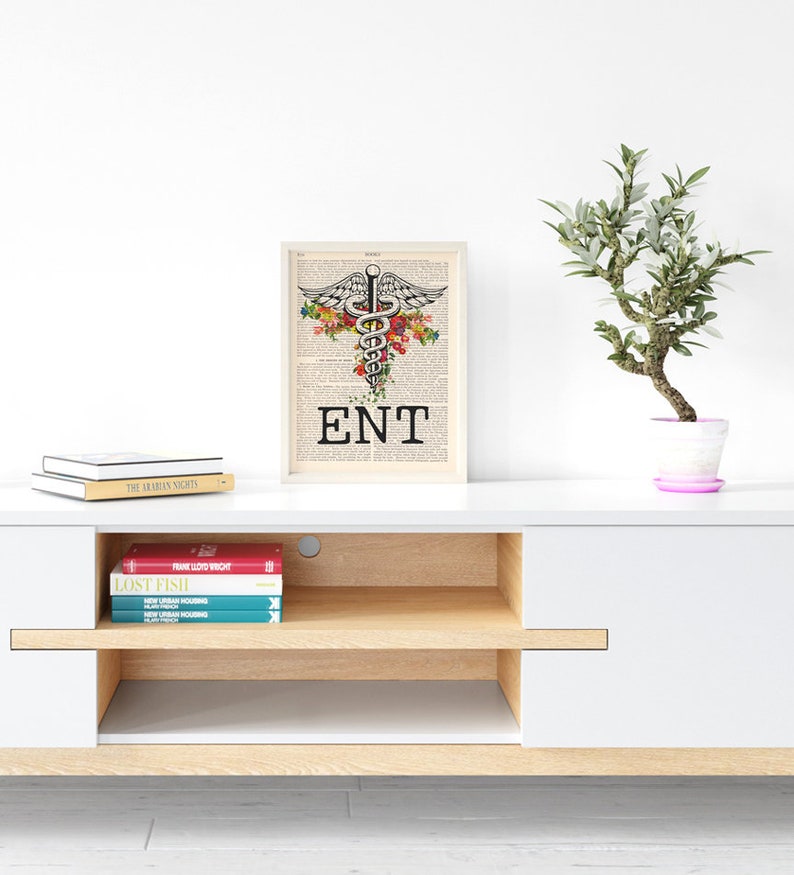 Ent Doctor Illustration Ear Nose And Throat Doctor Gift  Etsy-1253