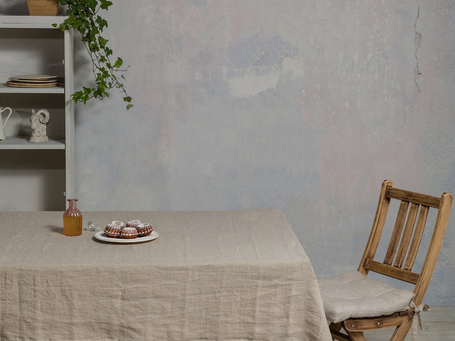 Linen Tableclothextra Large Linen Tablecloth in Natural Etsy