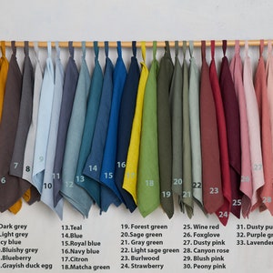 Linen Kitchen Towel-Linen tea towel. Washed linen kitchen towel. Hand towel. Natural dish towel.