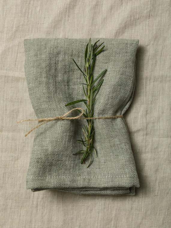 Linen Napkins-Washed Linen Napkins in White color 16.5’’x16.5’’(42x42cm) Set of 4-6-8-10. Wedding napkins. Exclusive washed linen napkins.