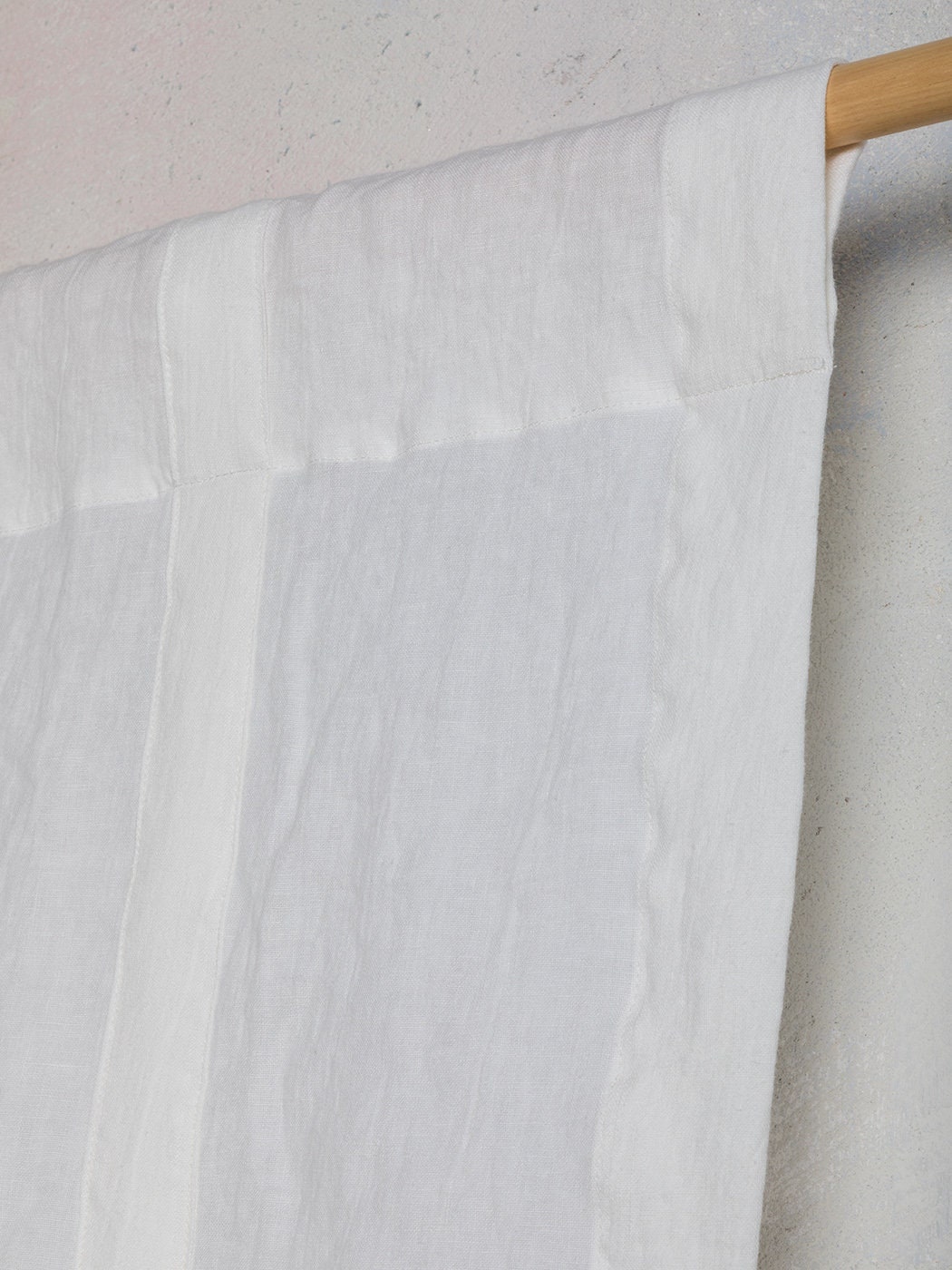 Linen CurtainWashed linen ValanceOptical White Tie Up ValanceRustic