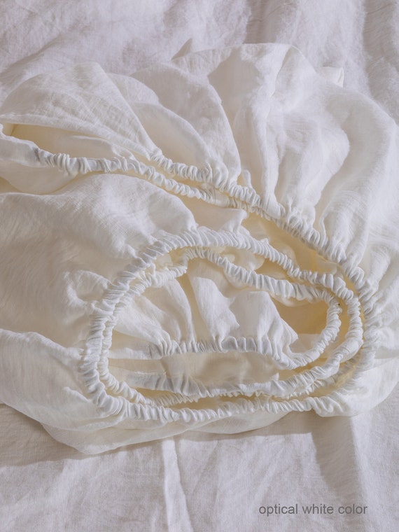 Linen Sheet- Linen bed sheets-Fitted linen bedsheets-Washed Linen bedding- Linen King bed sheet-Linen fitted bed sheet-Linen Flat Bed Sheet.