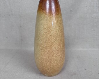Vintage Tuskegee Institute Art Pottery Bottle Vase 10.5" Hand Made Alabama African American MCM